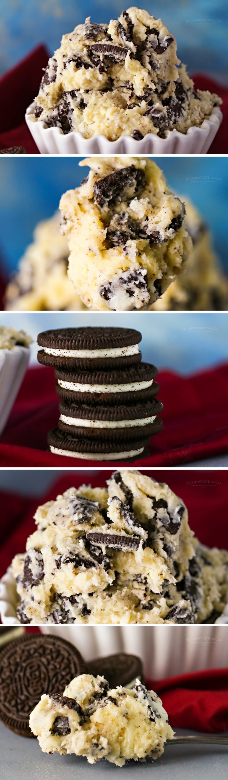 how to make Oreo Cheesecake Cookie Dough