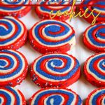 Patriotic Pinwheel Cookies