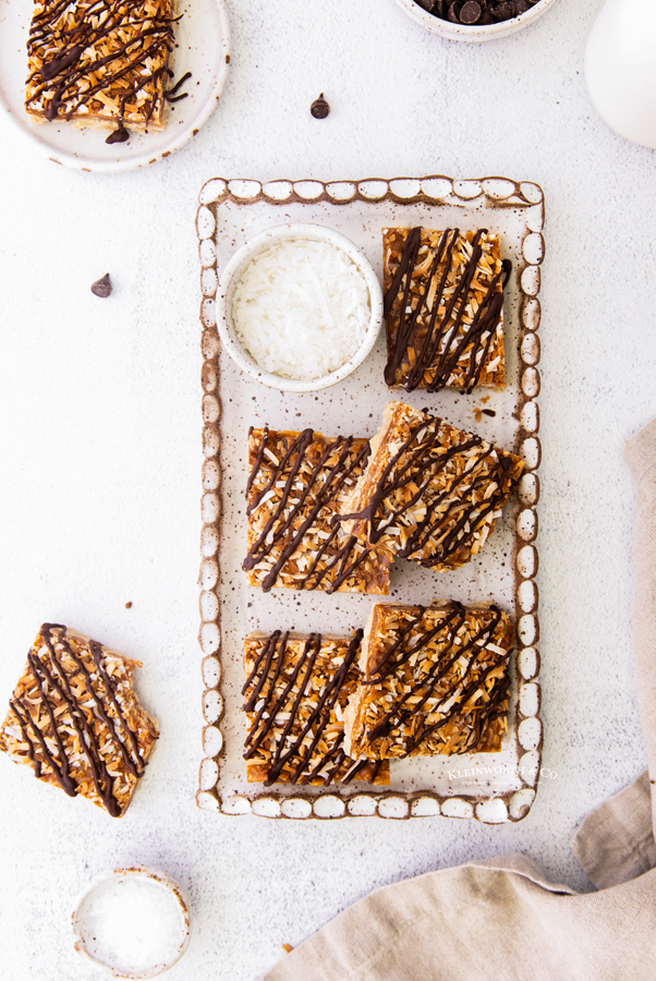 chocolate samoa bars