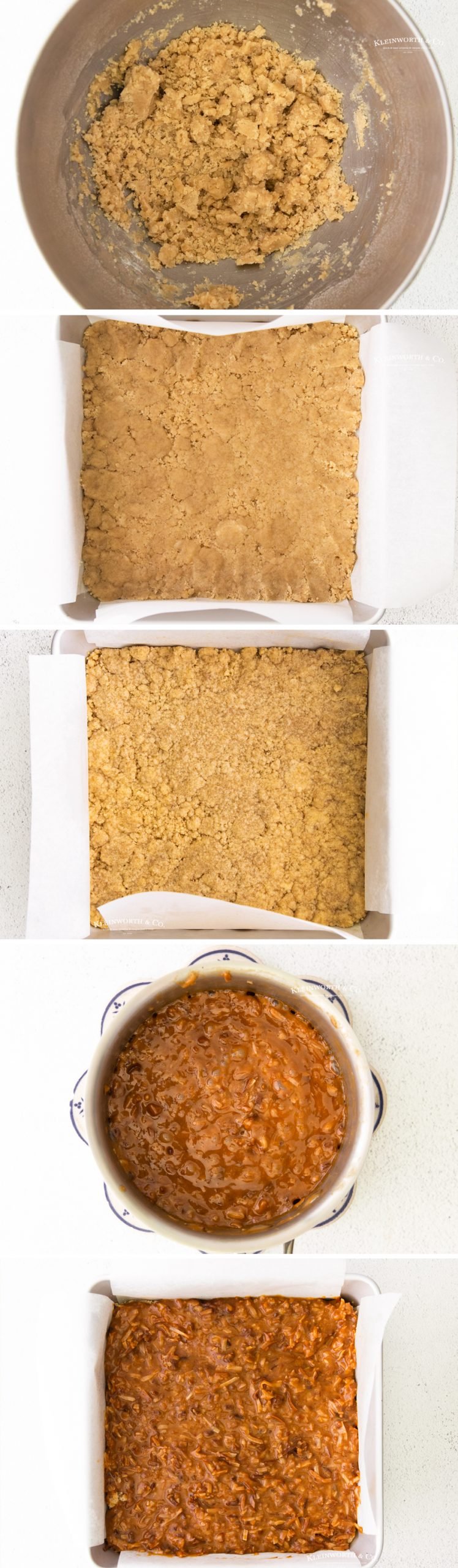 how to make Samoa Cookie Bars