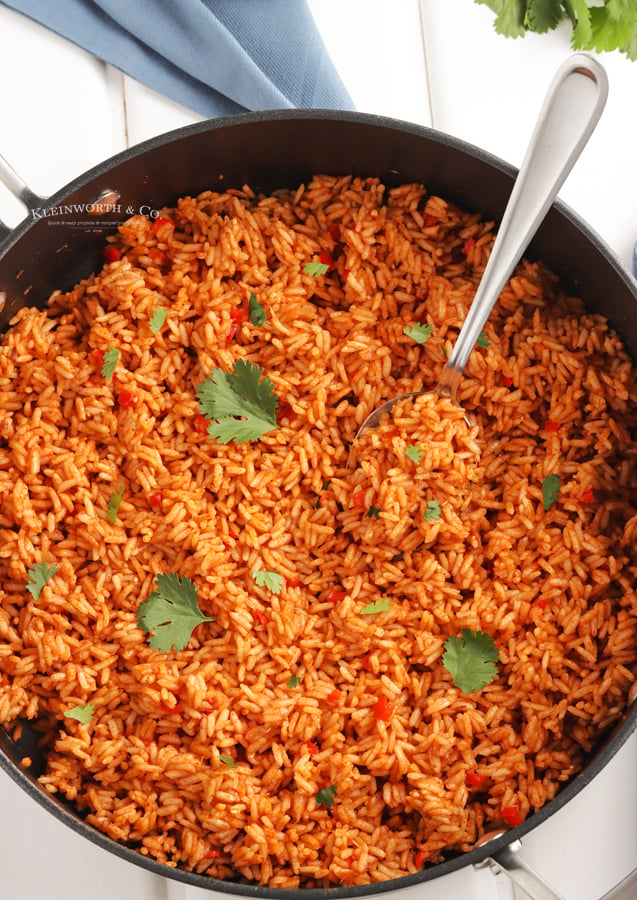 SKILLET spanish rice