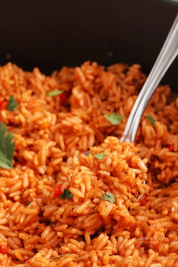 homemade spanish rice