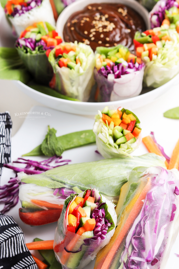 healthy summer rolls