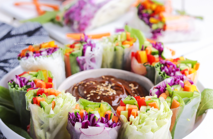 easy summer rolls recipe