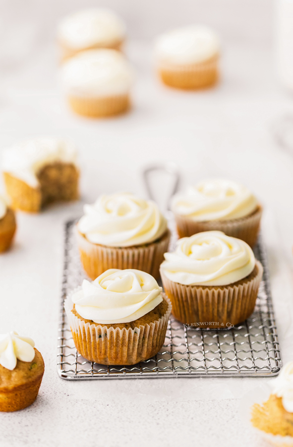 the best Zucchini Cupcakes