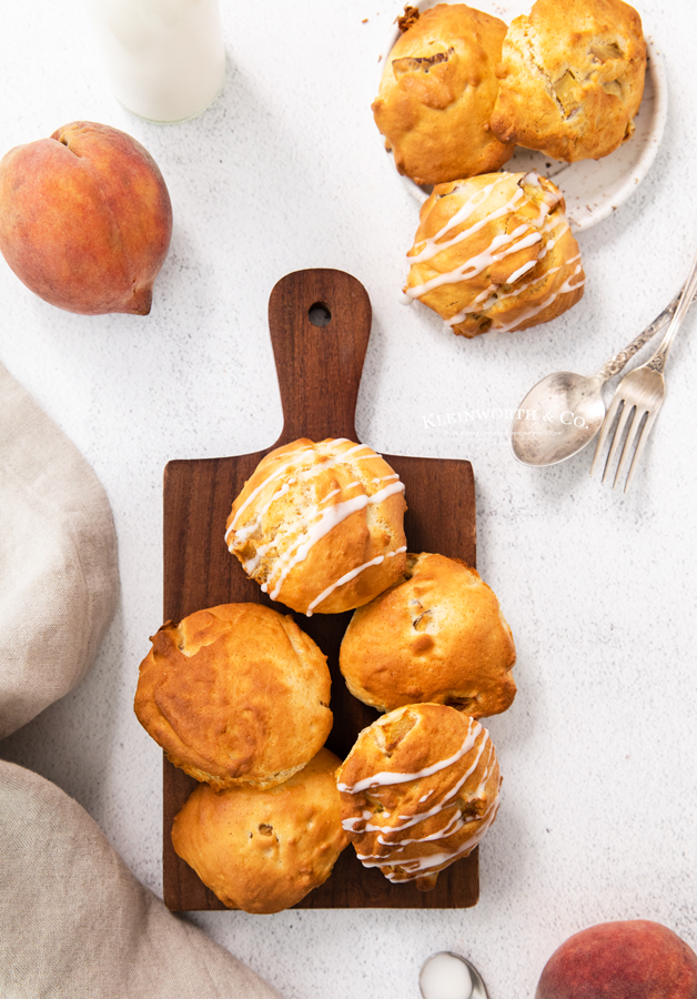 recipe for Air Fryer Peach Fritters