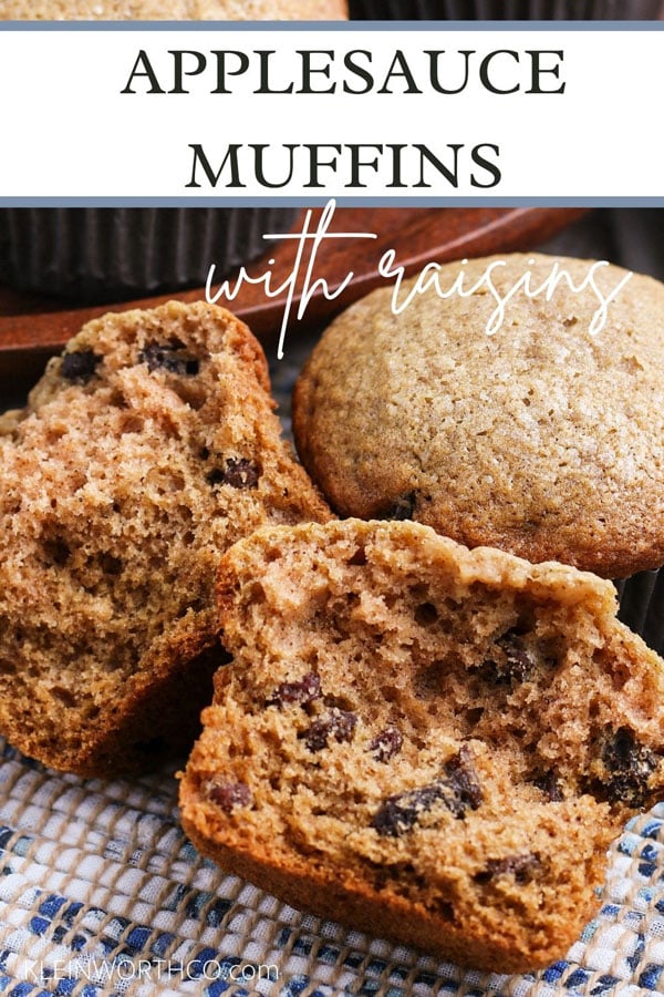 Applesauce Muffin Recipe