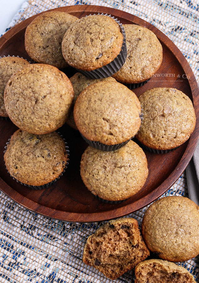 apple muffins with raisins