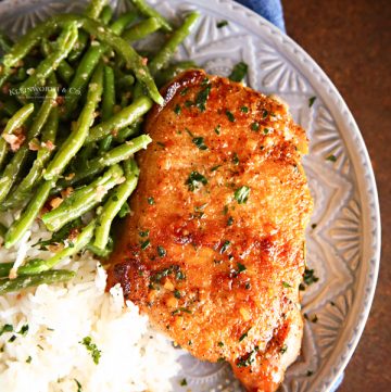 oven roasted pork chops