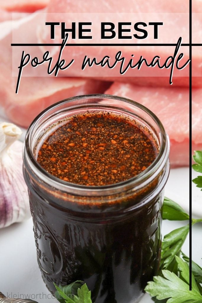 The Best Pork Marinade