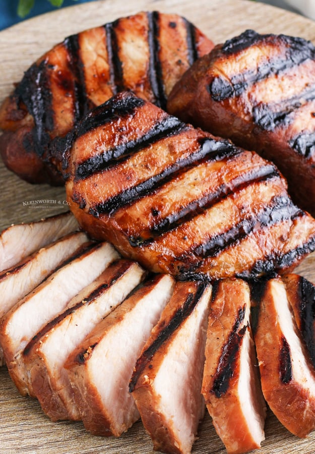 marinated grilled pork