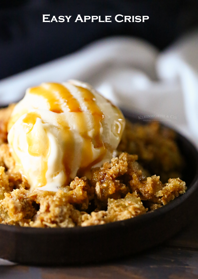 Easy Apple Crisp Recipe