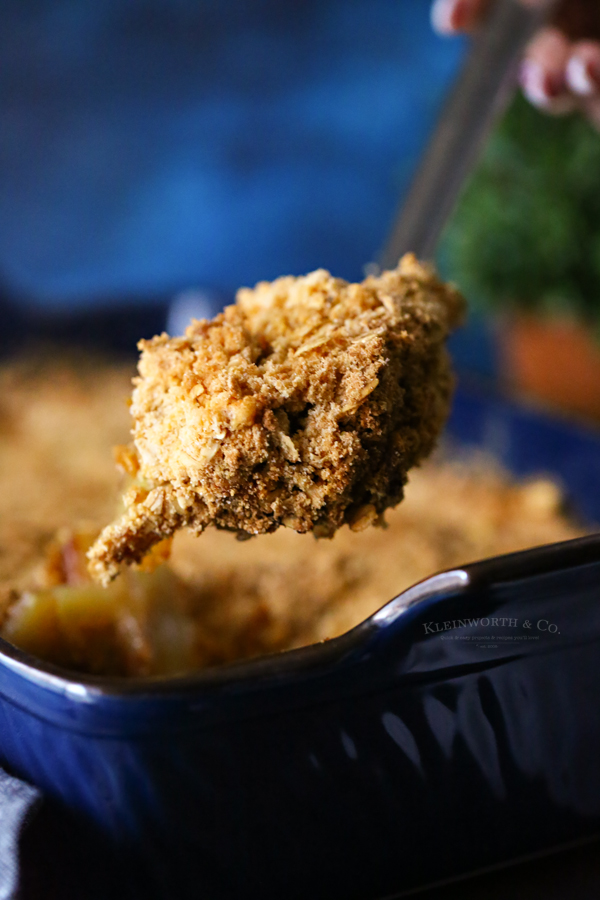 apple crumble