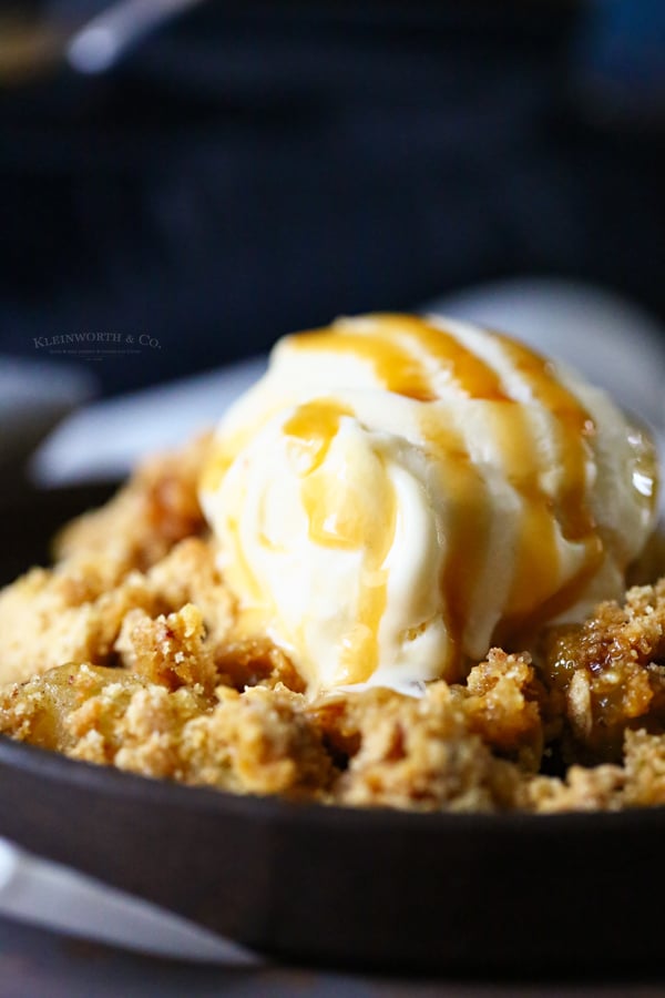 apple crisp with oatmeal