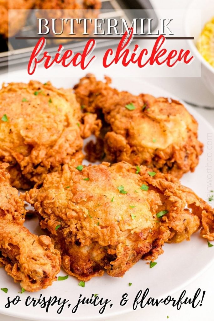 Easy Buttermilk Fried Chicken