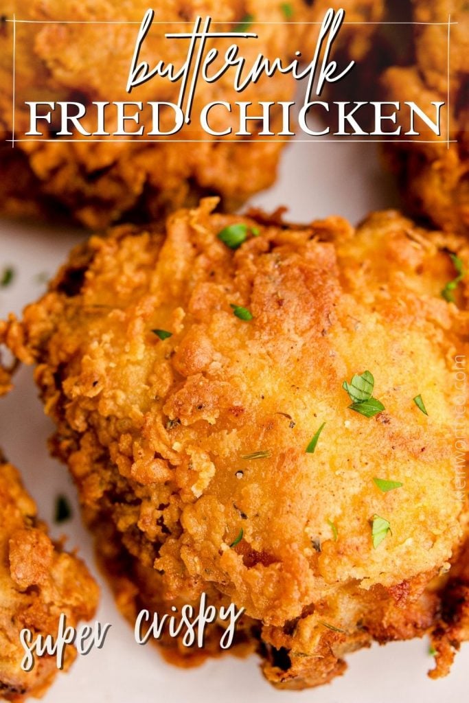 Easy Buttermilk Fried Chicken