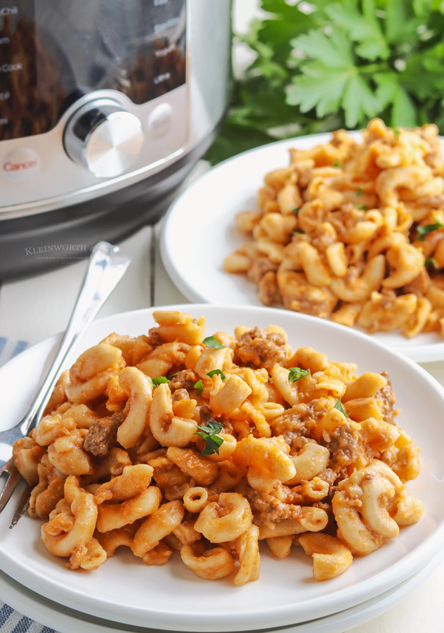 easy dinner - cheeseburger macaroni