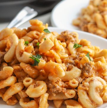 pressure cooker hamburger helper