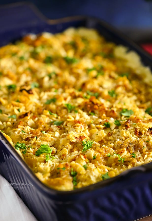 Ritz Cracker Chicken Casserole recipe