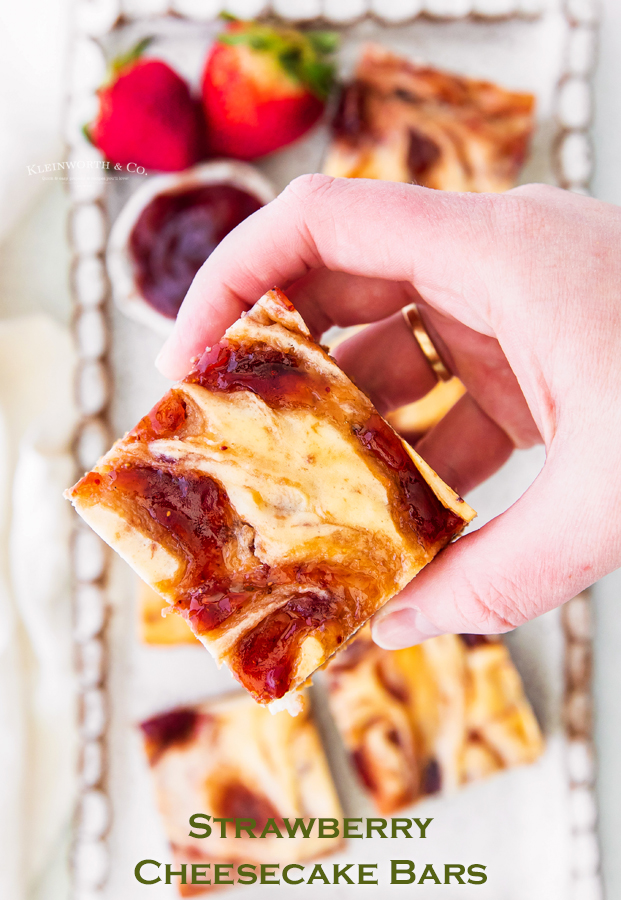 Strawberry Cheesecake Bars