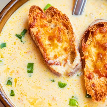 20 minute beer cheese soup