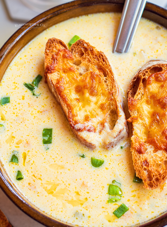 20 minute beer cheese soup