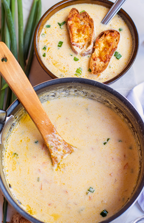 stovetop Beer Cheese Soup