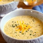 Instant Pot Broccoli Cheddar Soup