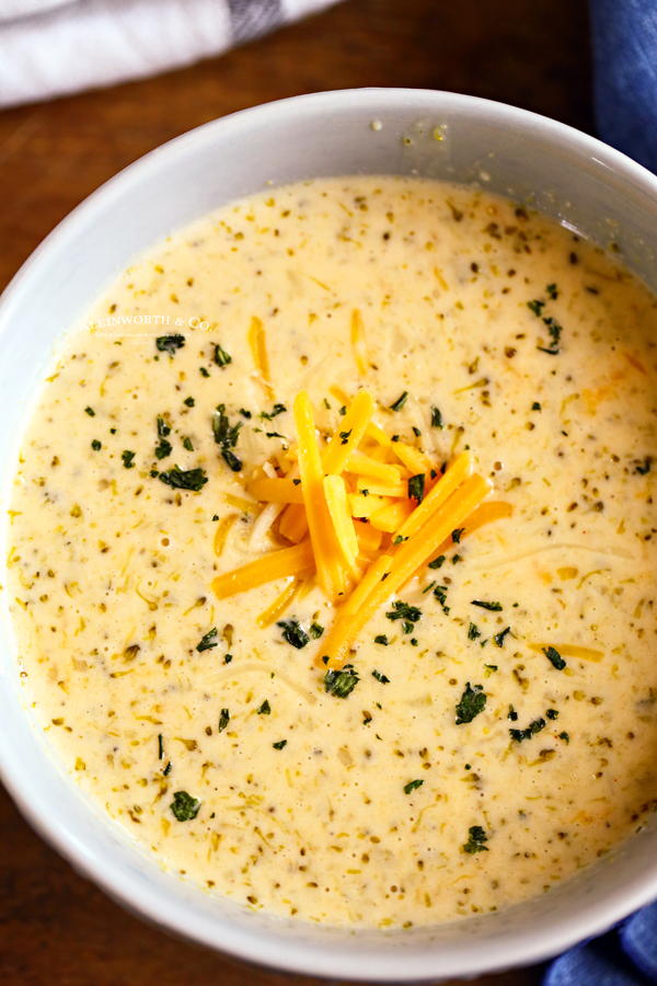 broccoli cheese soup