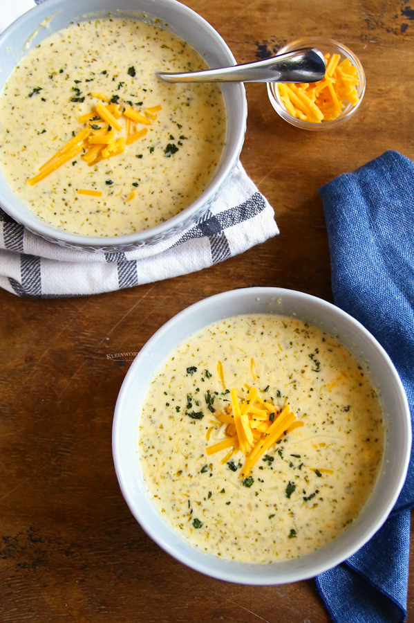 broccoli and cheddar soup