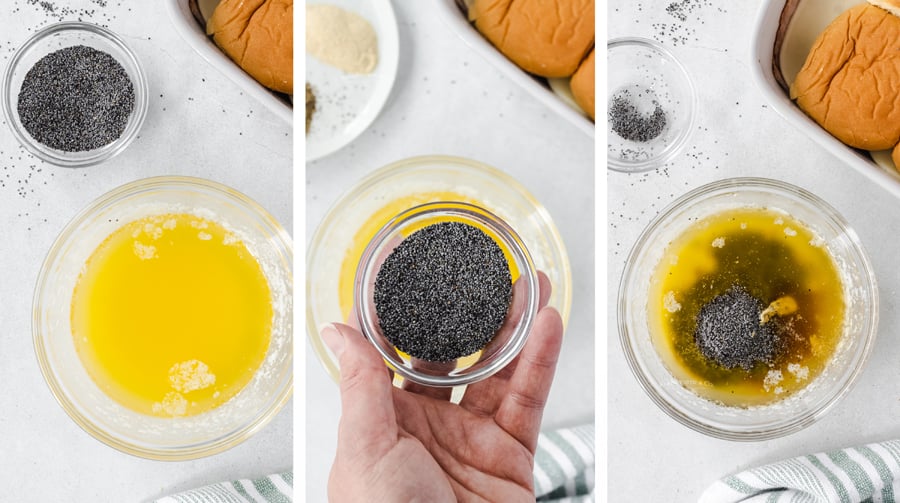 poppy seed butter glaze