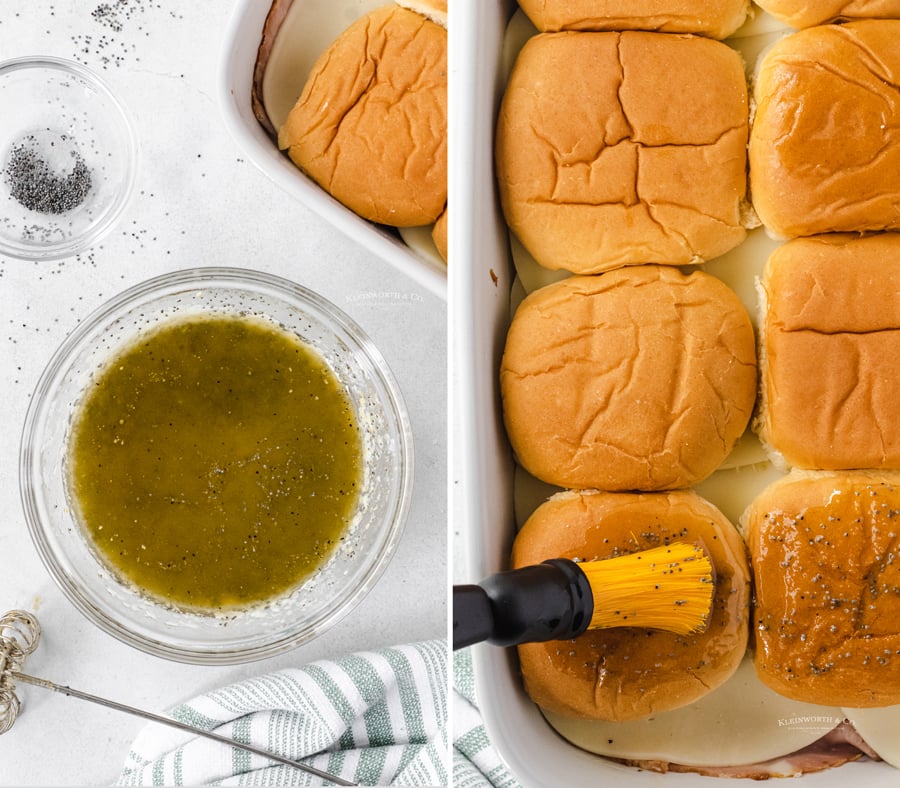 how to make Poppy Seed Sliders