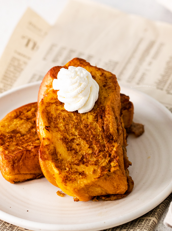 fall french toast