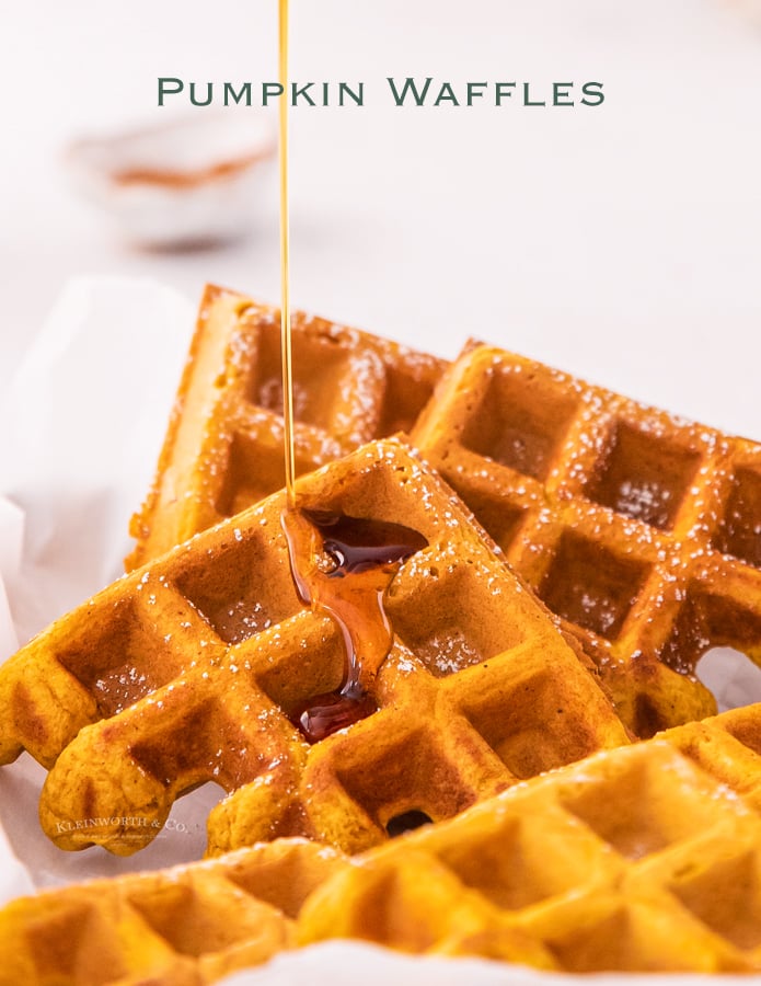 Pumpkin Waffle Recipe