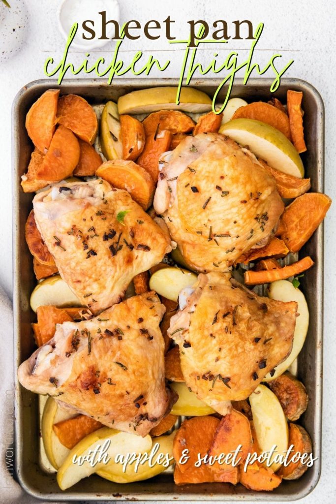 EASY Sheet Pan Chicken Thighs - I Heart Naptime