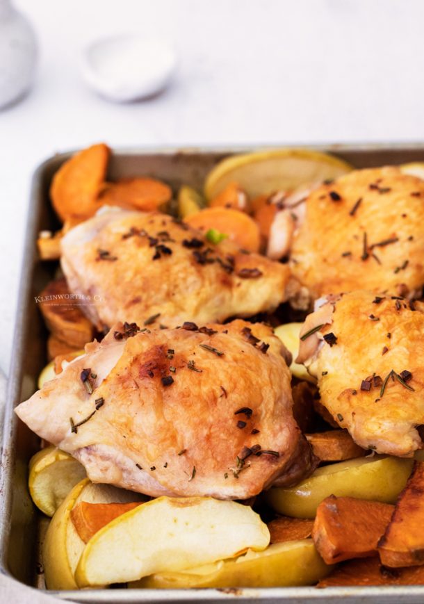 Sheet Pan Chicken Thighs Taste of the Frontier