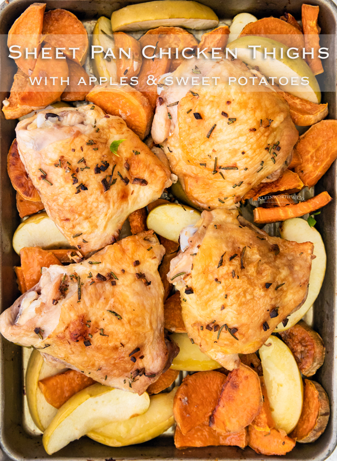 Sheet Pan Chicken Thighs