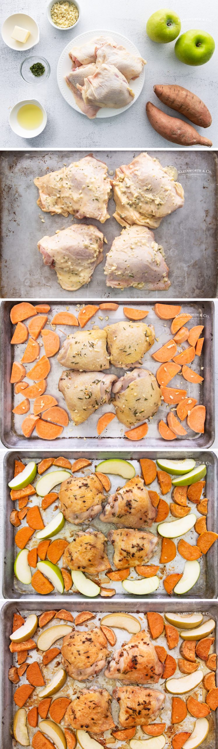 how to make Sheet Pan Chicken Thighs