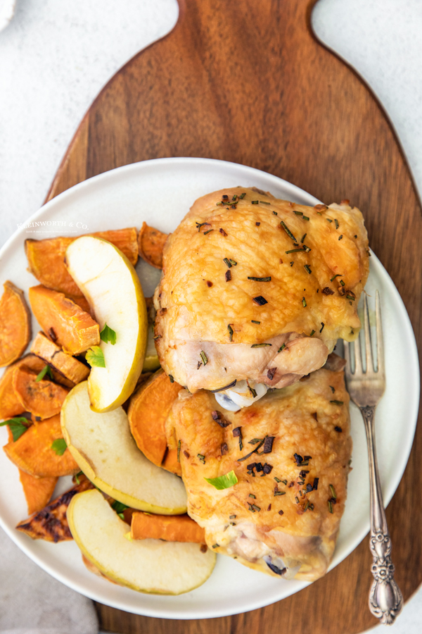 recipe for Sheet Pan Chicken Thighs