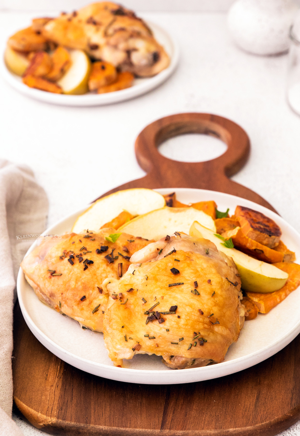 chicken and sweet potatoes