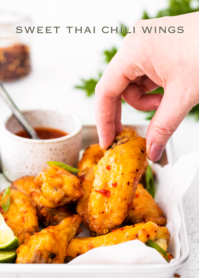 Sweet Thai Chili Wings