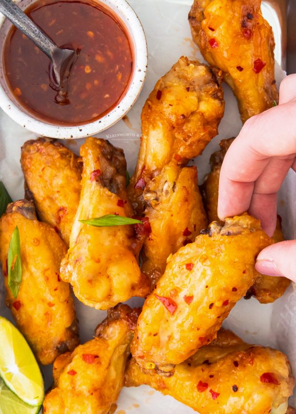 Sweet Thai Chili Wings Taste of the Frontier
