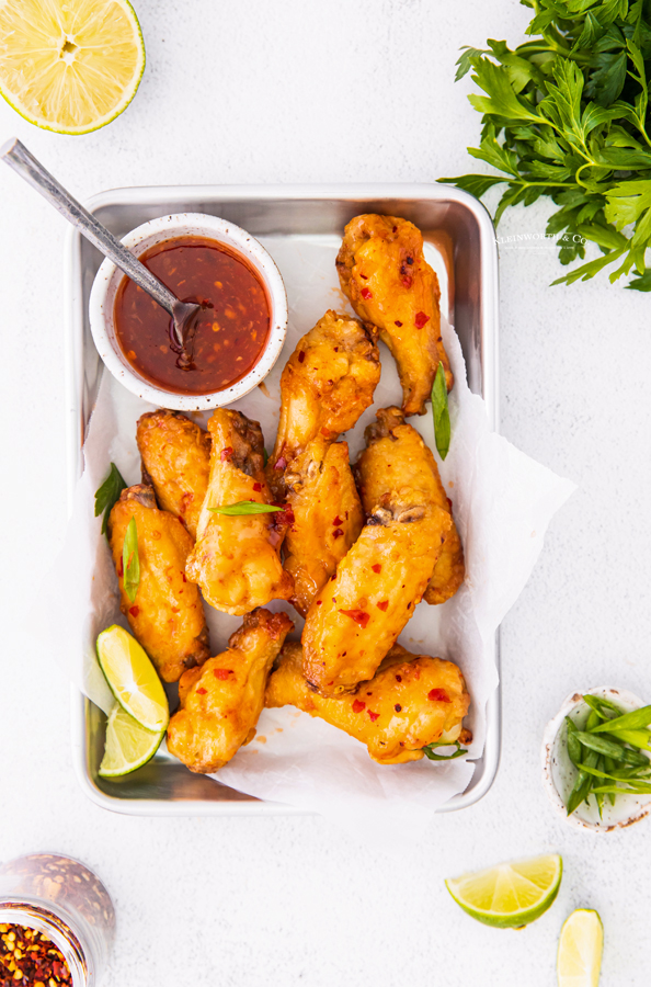 appetizer wings in the air fryer