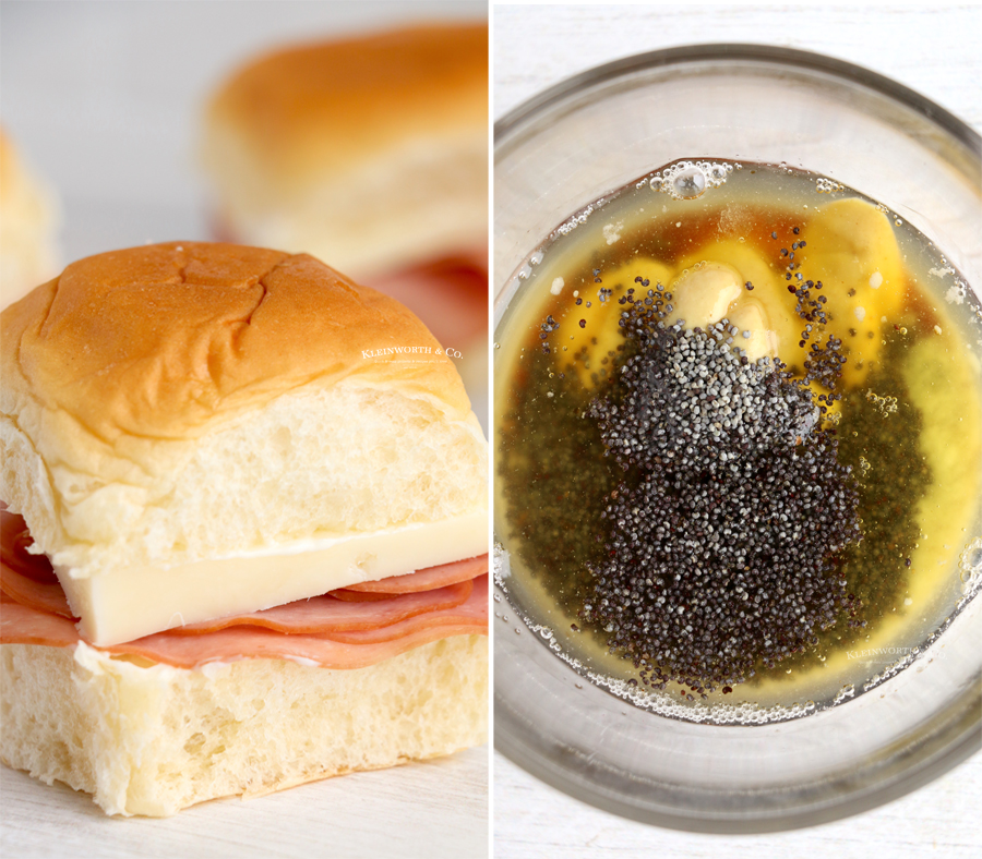 how to make Air Fryer Poppy Seed Sliders