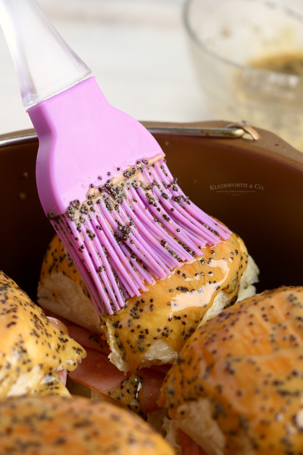 how to make Air Fryer Ham Sliders