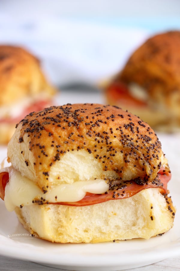 recipe for Air Fryer Ham and Cheese Sliders