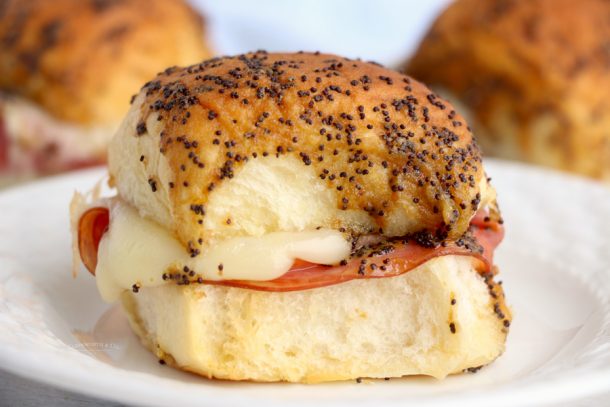 Air Fryer Ham and Cheese Sliders - Taste of the Frontier