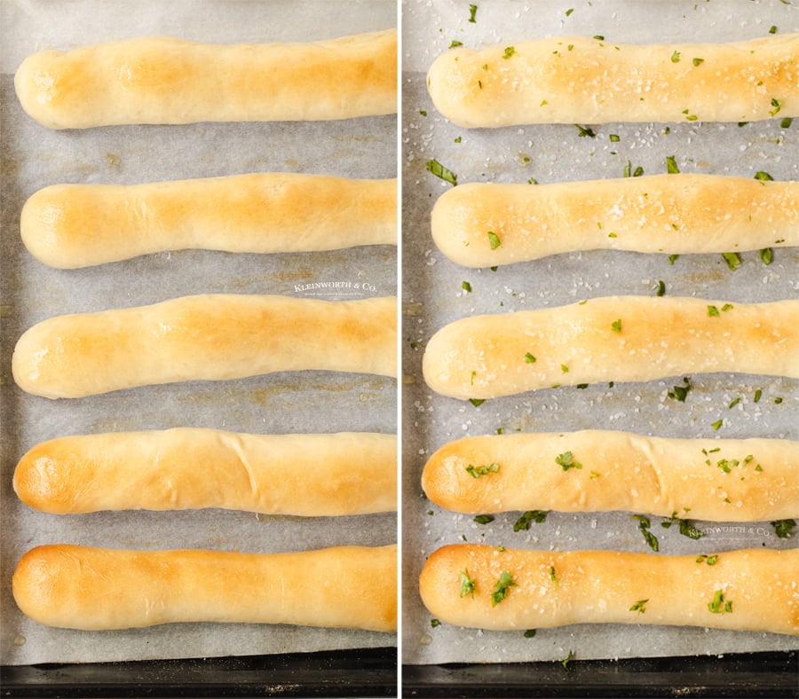 seasoned breadsticks