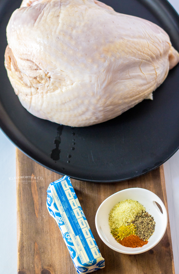 ingredients for Air Fryer Turkey Breast