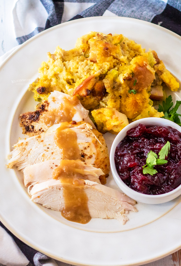 thanksgiving meal air fried